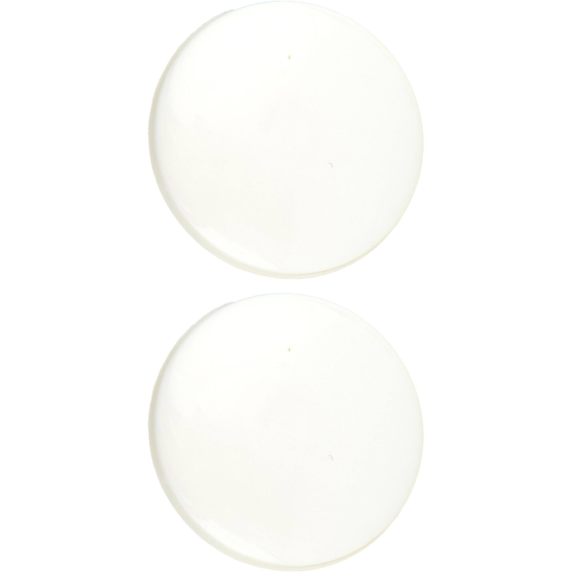 LaMode 7/8" White Shank Buttons, 2ct.